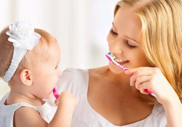 Cómo cuidar los dientes del bebé