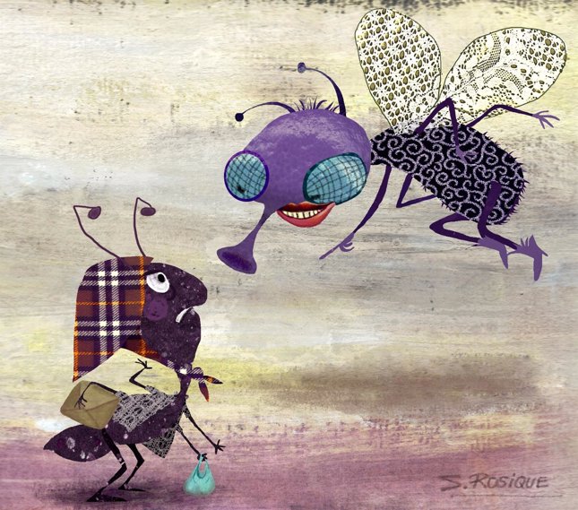 La mosca y la hormiga