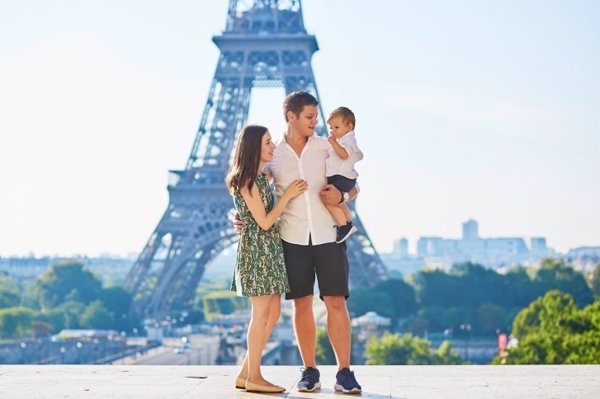 Familia en París