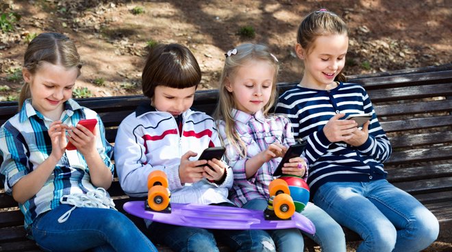 El 40% de los niños menores de 9 años ya tienen Smartphone