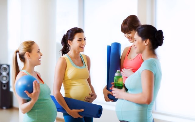 El ejercicio y la buena dieta previene la cesárea.