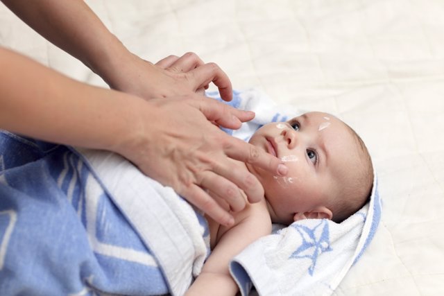 Dermatitis atópica en bebés